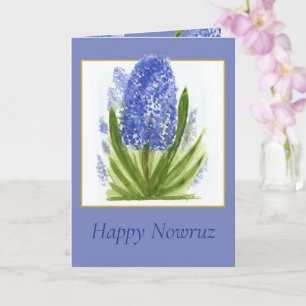 Handgeschilderde Nowruz wenskaart Kaart