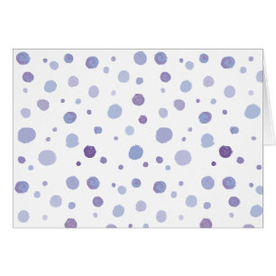 handgeschilderde polka stippen