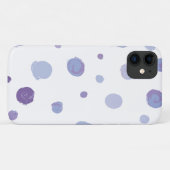 handgeschilderde polka stippen Case-Mate iPhone case (Achterkant (horizontaal))