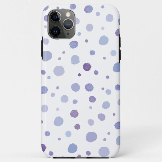 handgeschilderde polka stippen Case-Mate iPhone case (Achterkant)