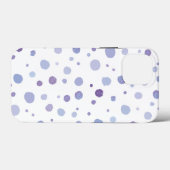 handgeschilderde polka stippen Case-Mate iPhone case (Achterkant (horizontaal))