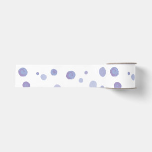 handgeschilderde polka stippen grosgrain lint