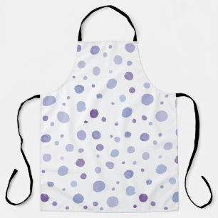handgeschilderde polka stippen schort