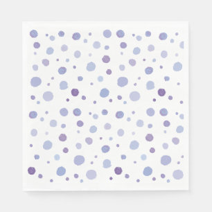 handgeschilderde polka stippen servet