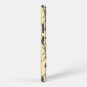 Handgeschilderde waterverf en inktpatroon met lave samsung galaxy hoesje (Rechterkant)