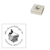  handgeschreven aangepaste bibliotheken 	rubberstempel (Gestempeld)