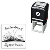  handgeschreven boek Aangepaste boekwinkel Zelfinktende Stempel (In situ)