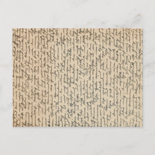  handgeschreven brief briefkaart