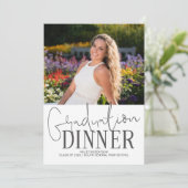 Handgeschreven foto 2024 Afstuderen Diner Kaart (Staand voorkant)
