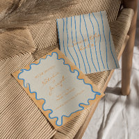 Handgeschreven geschilderde retro grillige funky b