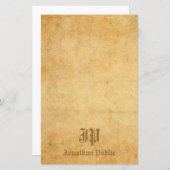  handgeschreven grafische Sjabloon (Voorkant / Achterkant)