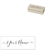 Handgeschreven handschrift handschrift rubberstempel (Gestempeld)