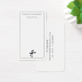 Handgeschreven juwelendepot visitekaartje (Bureau)