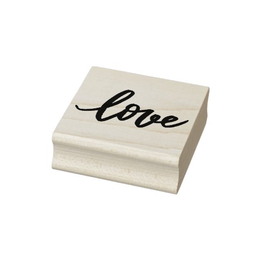 handgeschreven liefdescalligrafie 	rubberstempel (Stempel)