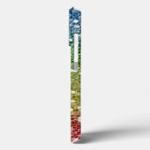 Handgeschreven monogram regenboog glitters Case-Mate iPhone case (Achterkant / Links)