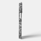 Handgeschreven naam Grafiet Diamond Glitter Case-Mate iPhone Case (Achterkant / Rechts)