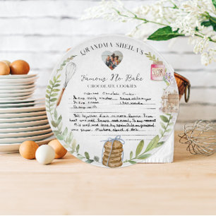 Handgeschreven recept Keepsake Snijplank