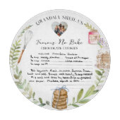 Handgeschreven recept Keepsake Snijplank (Voorkant)