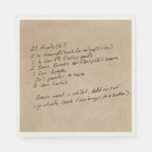 Handgeschreven Recipe Family Keepomwille Custom Ph