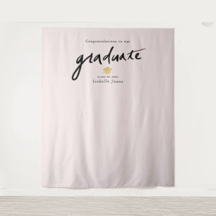 Handgeschreven script achtergrond prop roze afstud wandkleed
