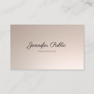 Handgeschreven Script Cosmetoloog Beauty Hair Salo Visitekaartje