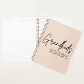 Handgeschreven Script Kleinkinderen maken het leve Planner (Display)