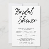 Handgeschreven script Modern minimalistisch Vrijge Kaart (Voorkant)