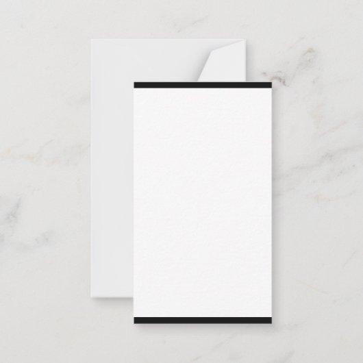 Handgeschreven Script Monogram Eenvoudige Sjabloon (Achterkant)