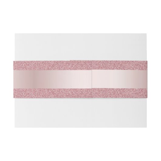 Handgeschreven script tekst rendy Roos Gold legant Uitnodigingen Wikkel (Achterkant Voorbeeld)