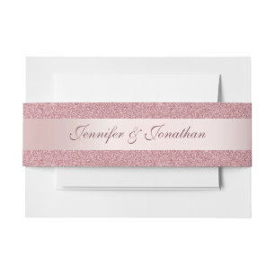 Handgeschreven script tekst rendy Roos Gold legant Uitnodigingen Wikkel