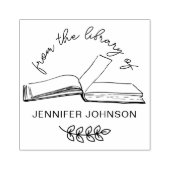 Handgeschreven script uit de bibliotheek van het b 	rubberstempel (Afrduk)