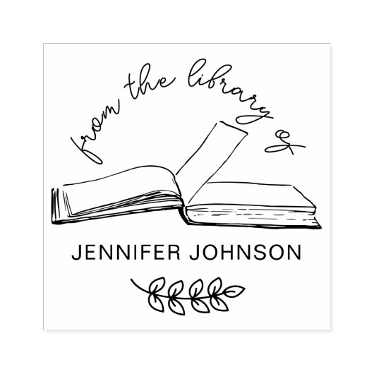 Handgeschreven script uit de bibliotheek van het b 	rubberstempel (Afrduk)