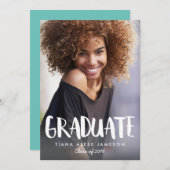 Handgeschreven Stijlvolle aankondiging van het Afs (Voorkant / Achterkant)