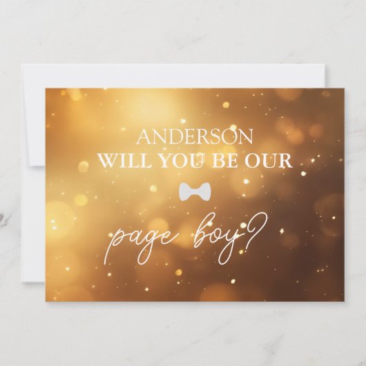 HandgeschrevenScript Heart Ring Drager voorstel Ka Kaart (Voorkant)