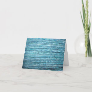 handgesponnen blauw kaart