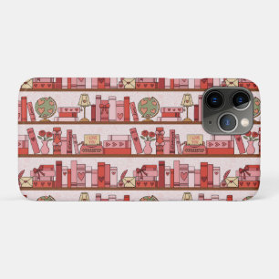 Handgetekend Boek Liefhebber Patroon iPhone 11 Pro Hoesje