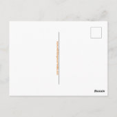 Handgetekend - SLOTH - Behoud - Natuur - Briefkaart (Achterkant)