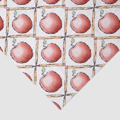 Handgetekende Apple & Pencil voor docenten Tissuepapier (Detail)