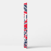  handgetekende bloemen, elegant dessin. Case-Mate iPhone case (Achterkant / Rechts)