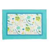 Handgetekende bloemenKussensloop Kussensloop (Voorkant-Rechts)