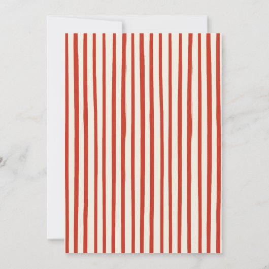 Handgetekende Italiaan Dat is Amore Vrijgezellenfe Kaart (Achterkant)