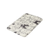 Handgetekende katten doodle naadloos patroon. badmat (Gekanteld)