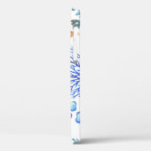 Handgetekende koralen: onderwater zee. Case-Mate iPhone case (Achterkant / Links)