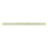 Handgetekende Mint Green Gingham Lint (Voorkant)