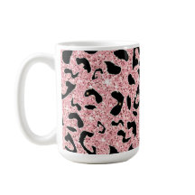 Handgetekende Naadloze waterverf luipaardprint