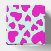 Handgetekende roze Valentijn Bedankdoosjes (Bovenkant)