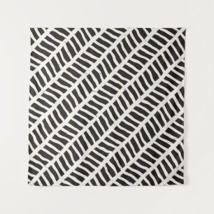 Handgetekende stijl naadloos patroon. Abstract geo Wandkleed