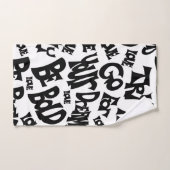 Handgetekende unieke Handdoek Motivatie (Handdoek)