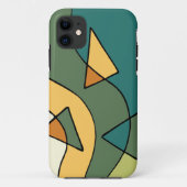 Handgetrokken abstract  ontwerp Case-Mate iPhone case (Achterkant)