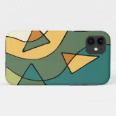Handgetrokken abstract  ontwerp Case-Mate iPhone case (Achterkant (horizontaal))